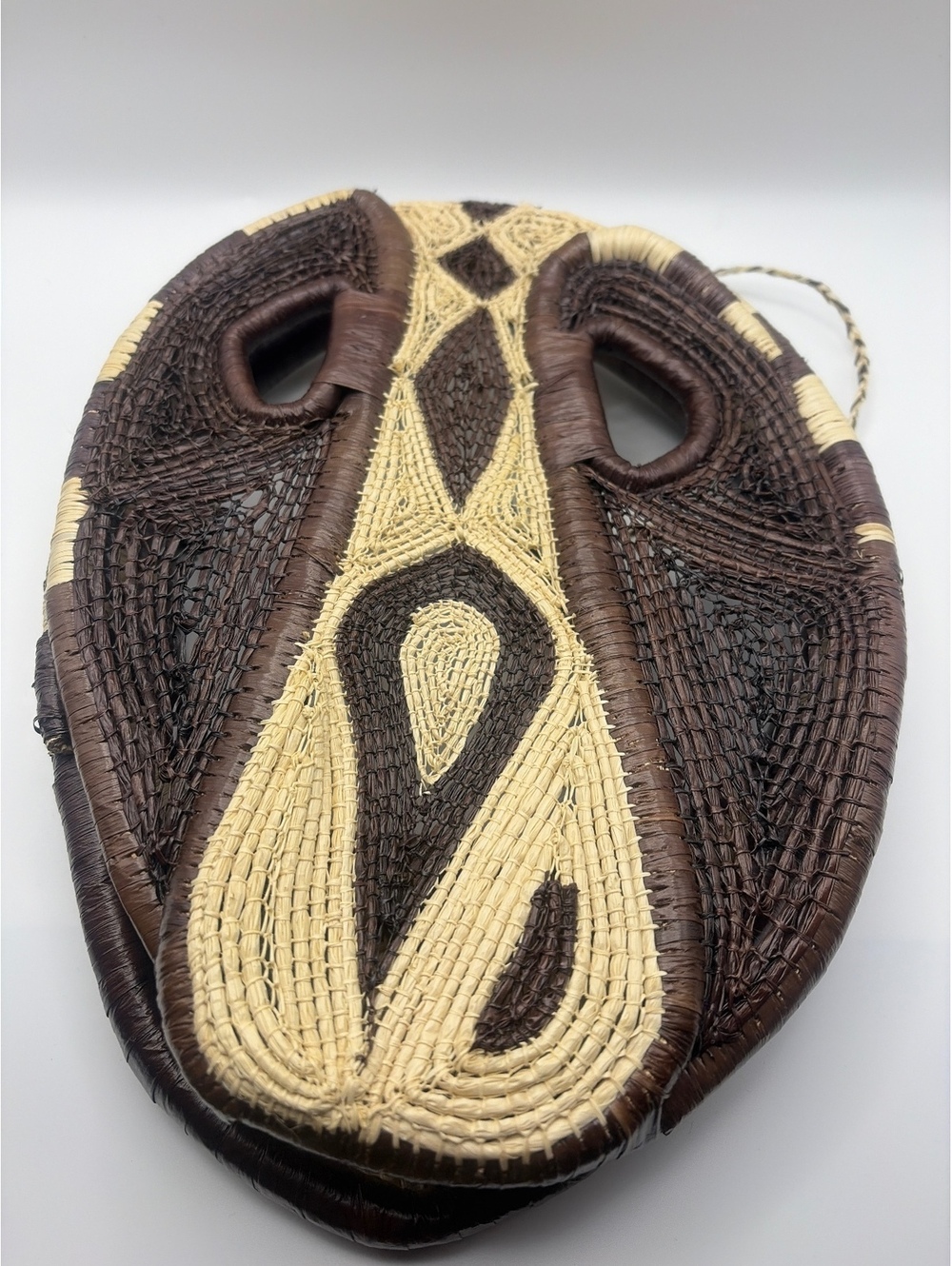 Handcrafted Panama Embera Wounaan Woven Mask
